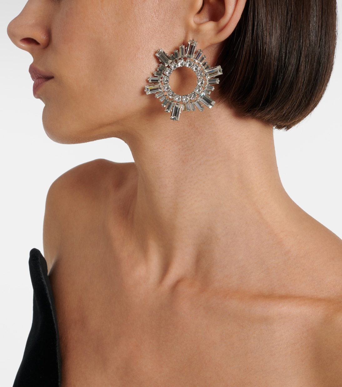 Begum Mini embellished earrings | Amina Muaddi