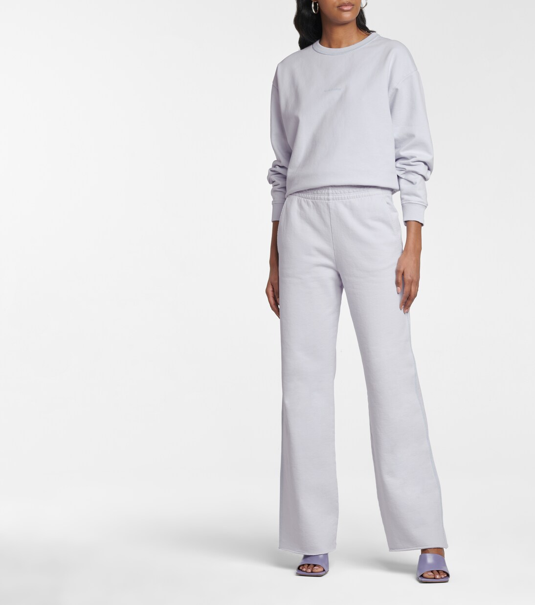 Wide-leg cotton sweatpants | Acne Studios