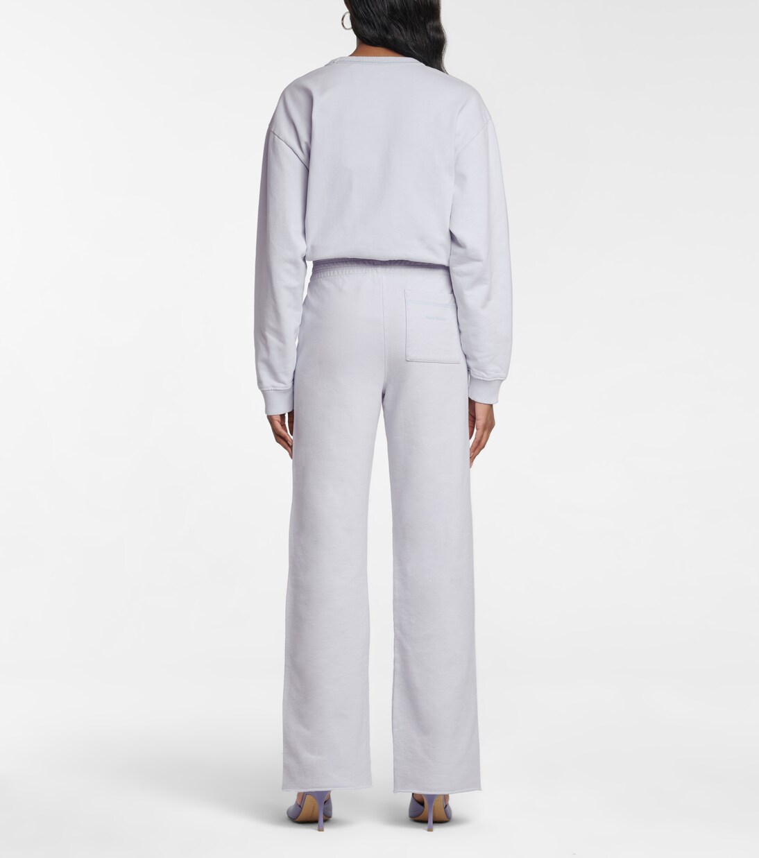 Wide-leg cotton sweatpants | Acne Studios