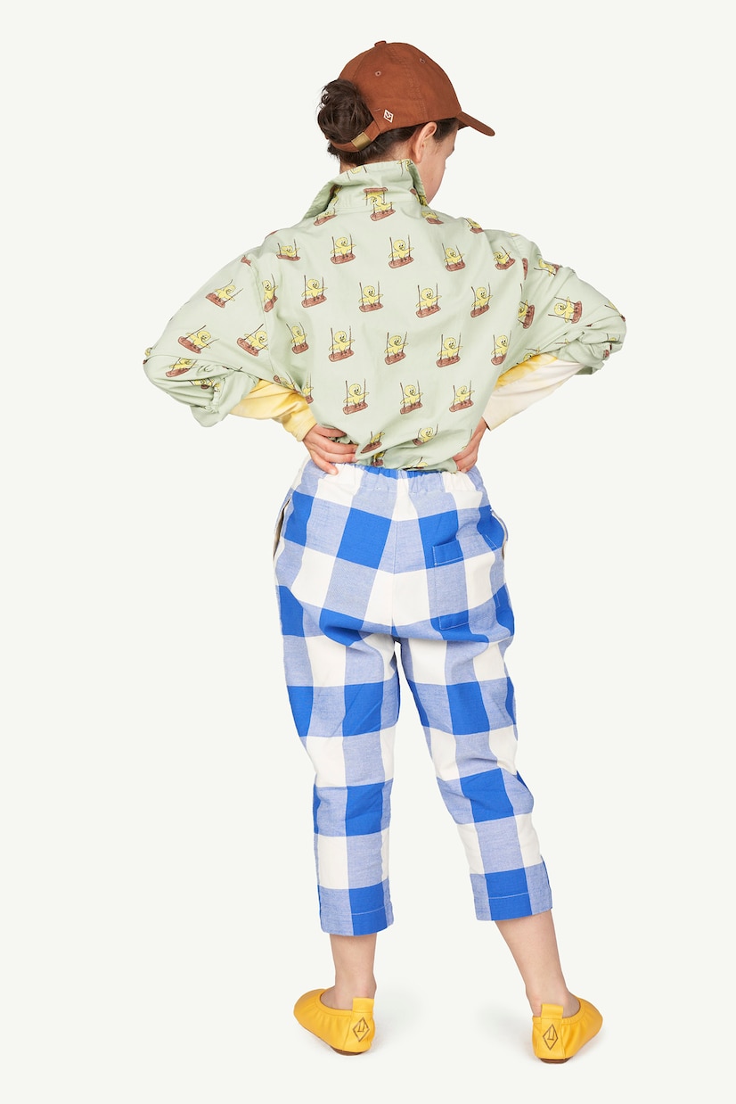 Mandrill bird-print cotton shirt | The Animals Observatory