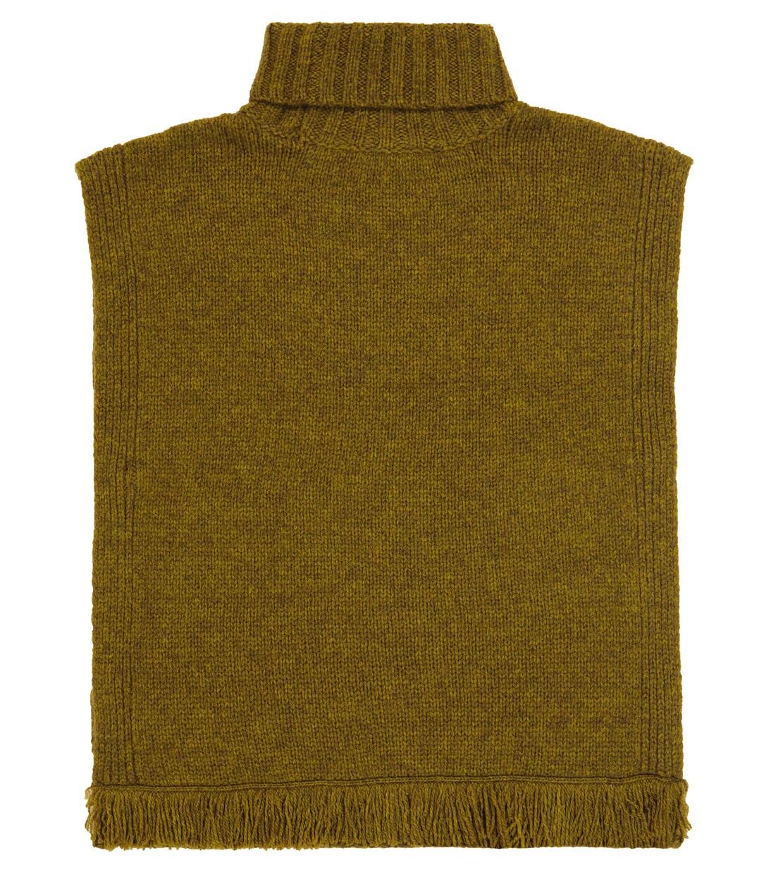 Talie sleeveless wool poncho | Bonpoint