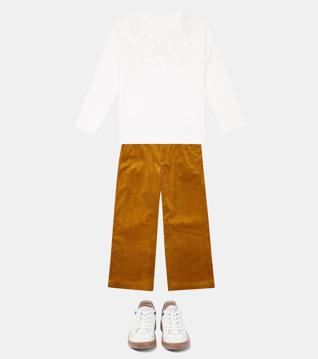 Hose aus Cord | Chloé Kids