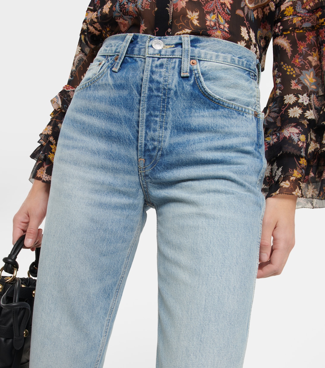 Mid-Rise Straight Jeans | Re/Done