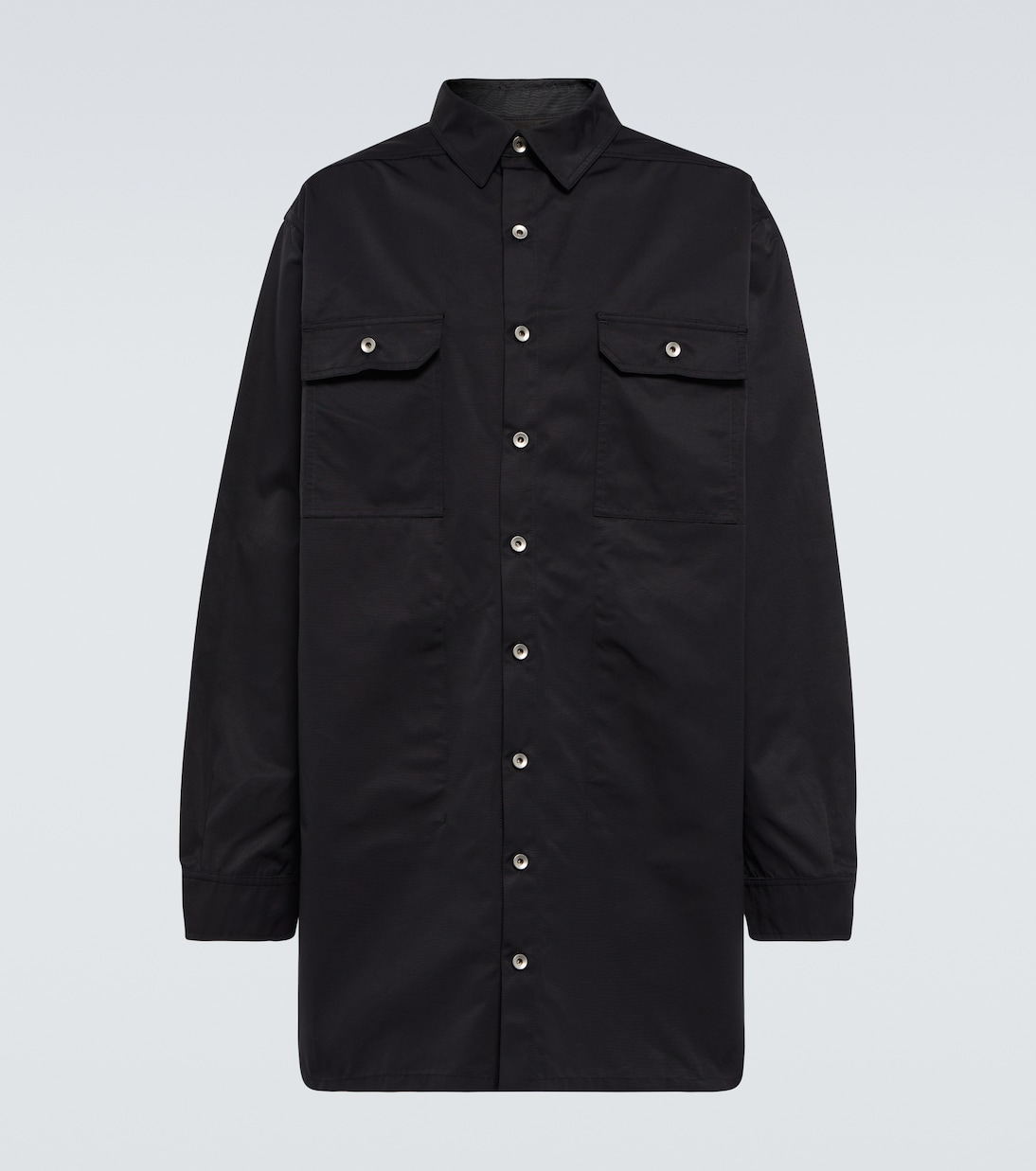 Cotton-blend poplin overshirt | Rick Owens