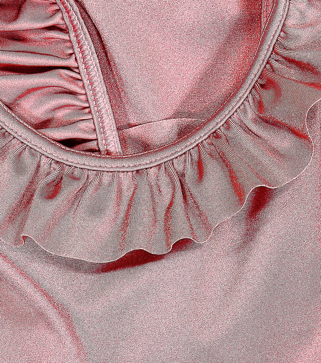 Saint Tropez ruffle-trimmed swimsuit | Suncracy