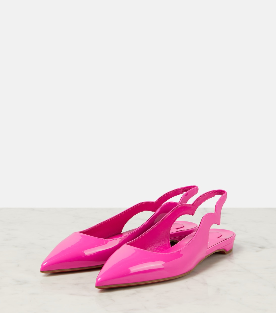 Hot Chickita Sling patent leather ballet flats | Christian Louboutin