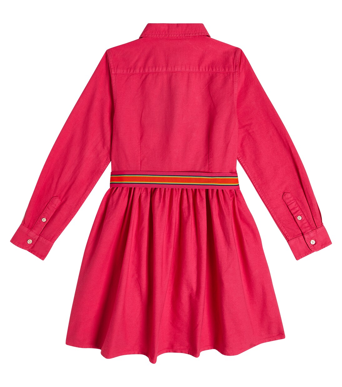 Belted cotton shirt dress | Polo Ralph Lauren Kids