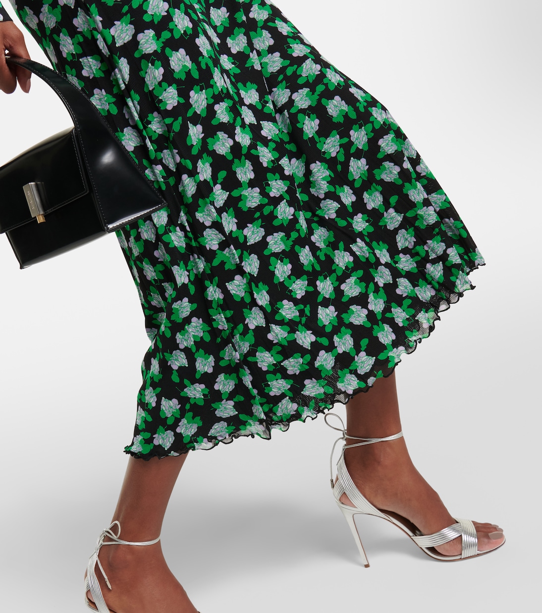 Robe longue Fabian à pois | Diane von Furstenberg