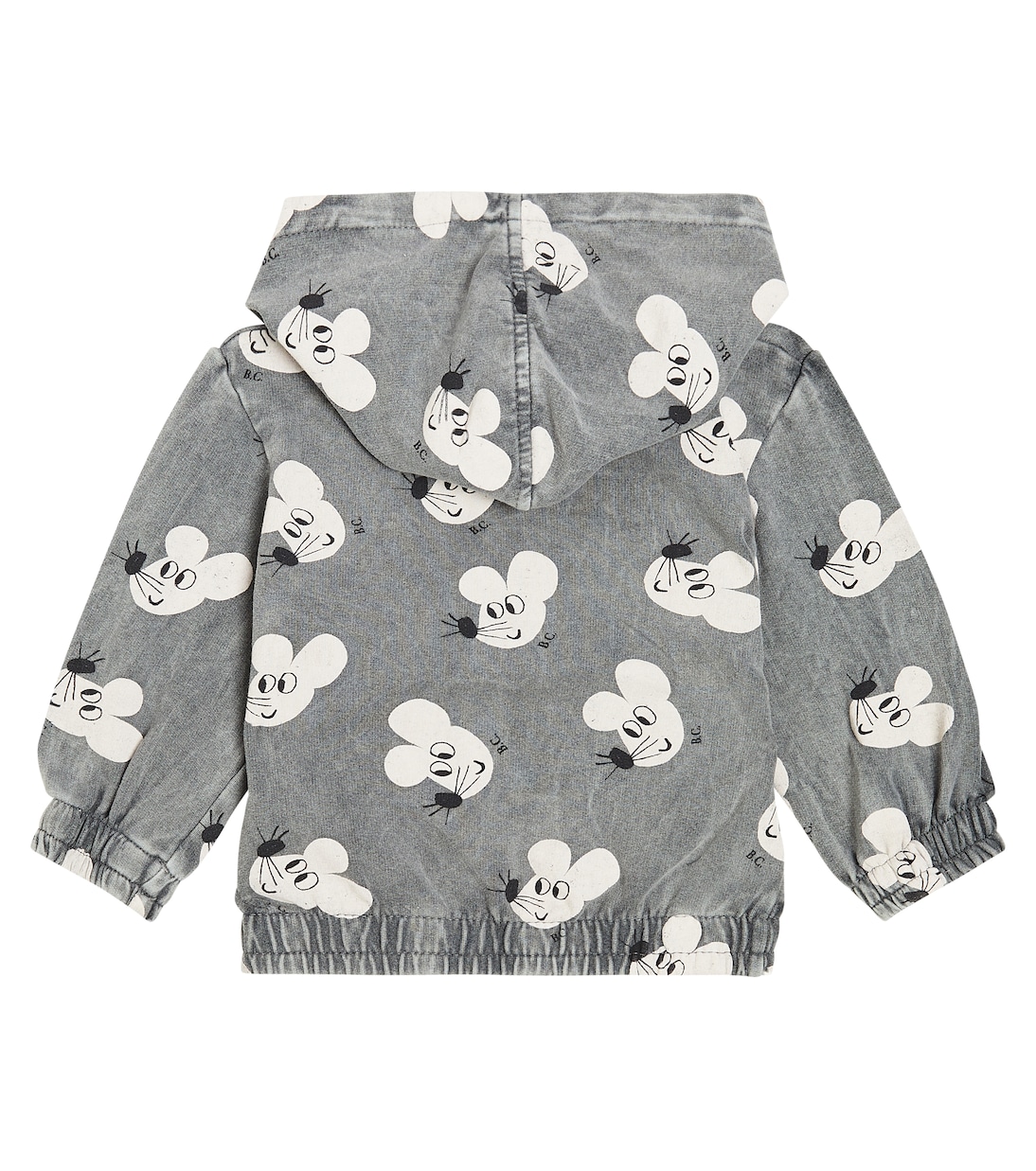 Baby printed cotton-blend jersey hoodie | Bobo Choses