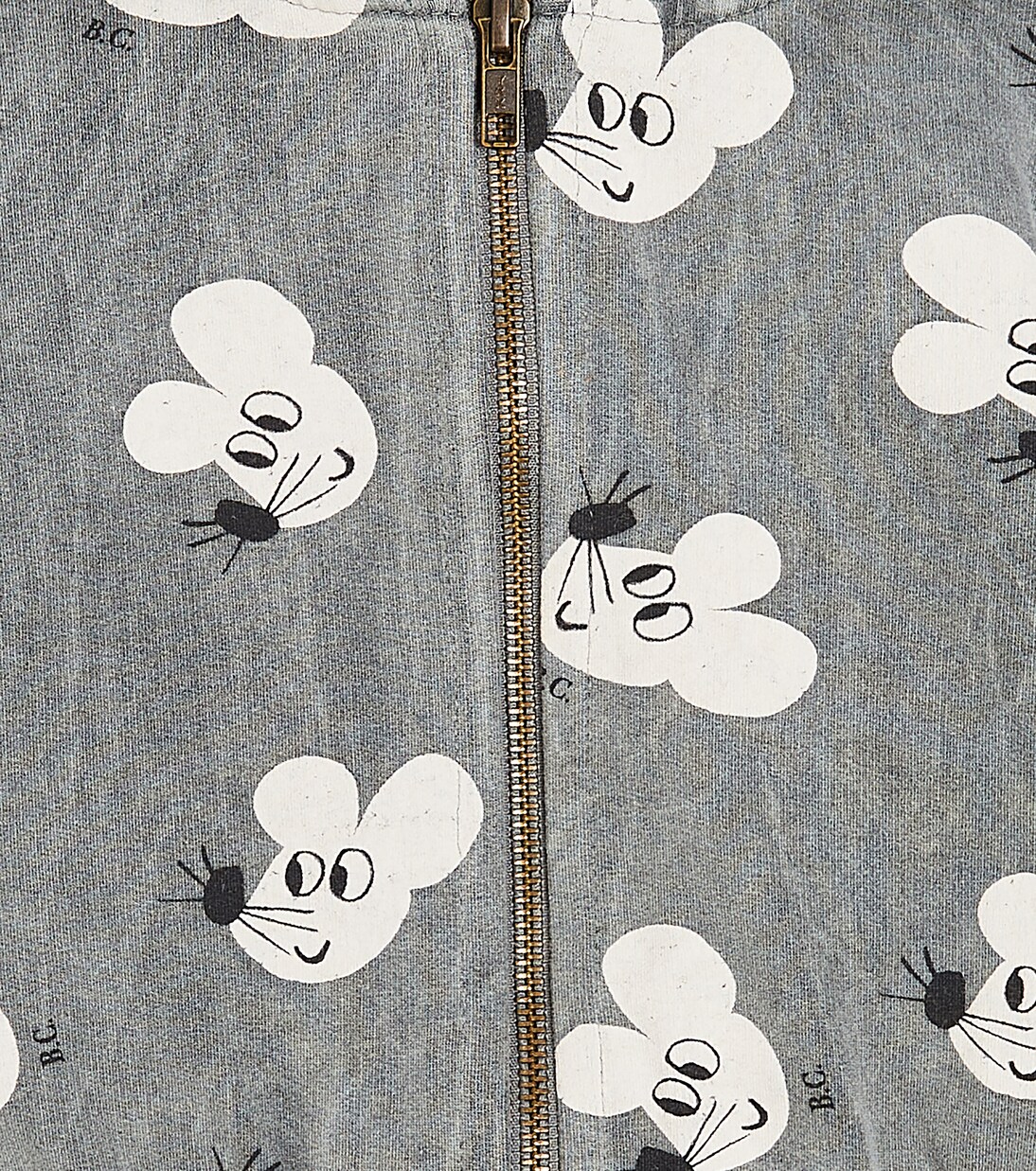 Baby printed cotton-blend jersey hoodie | Bobo Choses