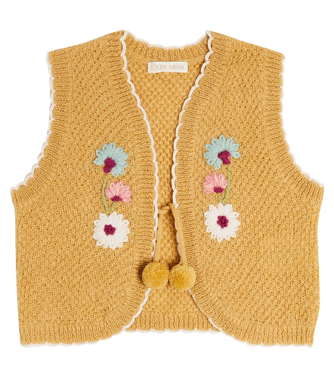 Gilet Sylna con ricamo | Louise Misha