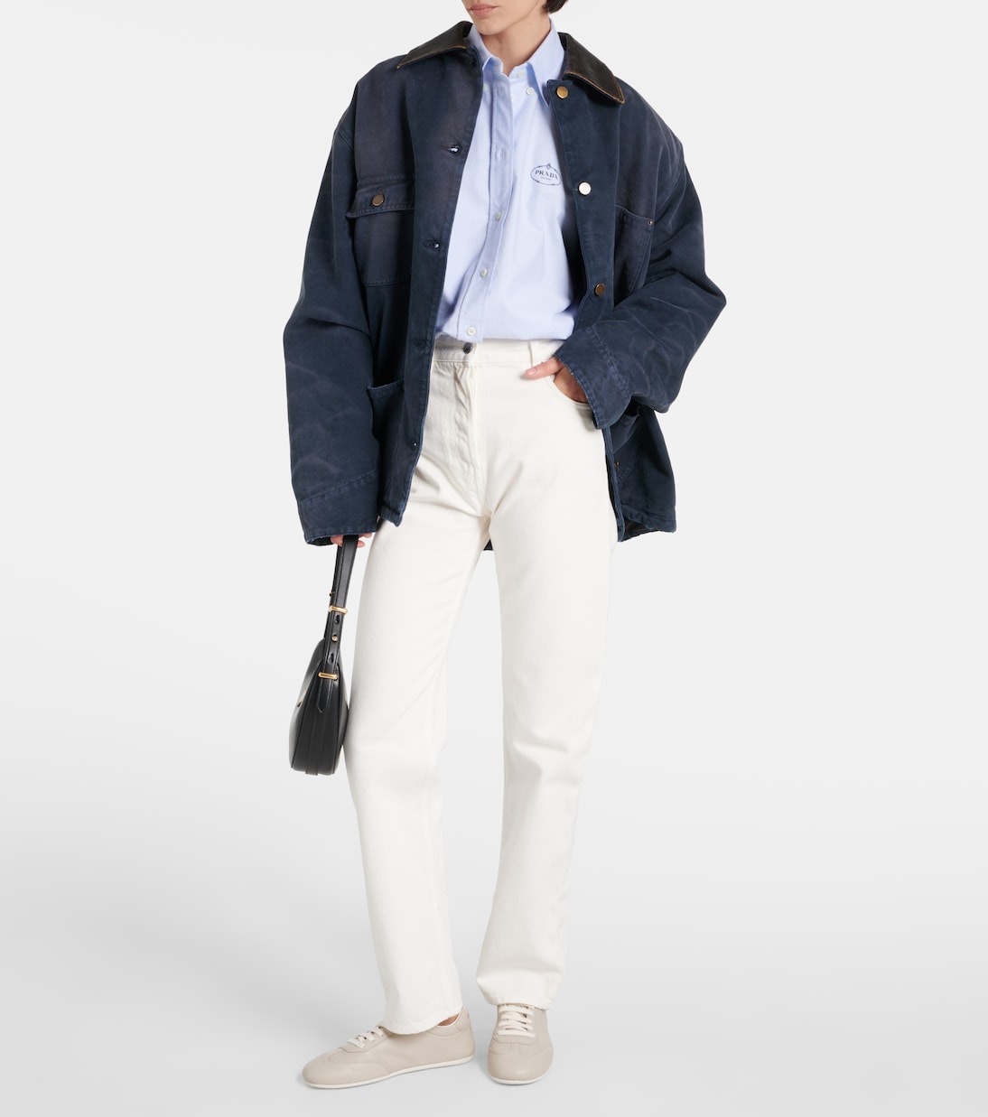 Sneakers in pelle | Prada