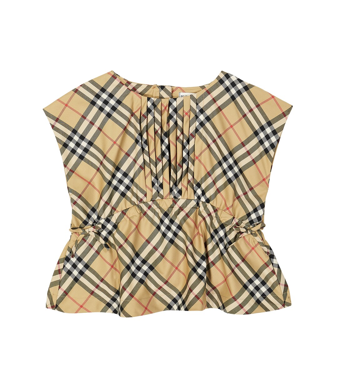 Burberry Check cotton-blend top | Burberry Kids