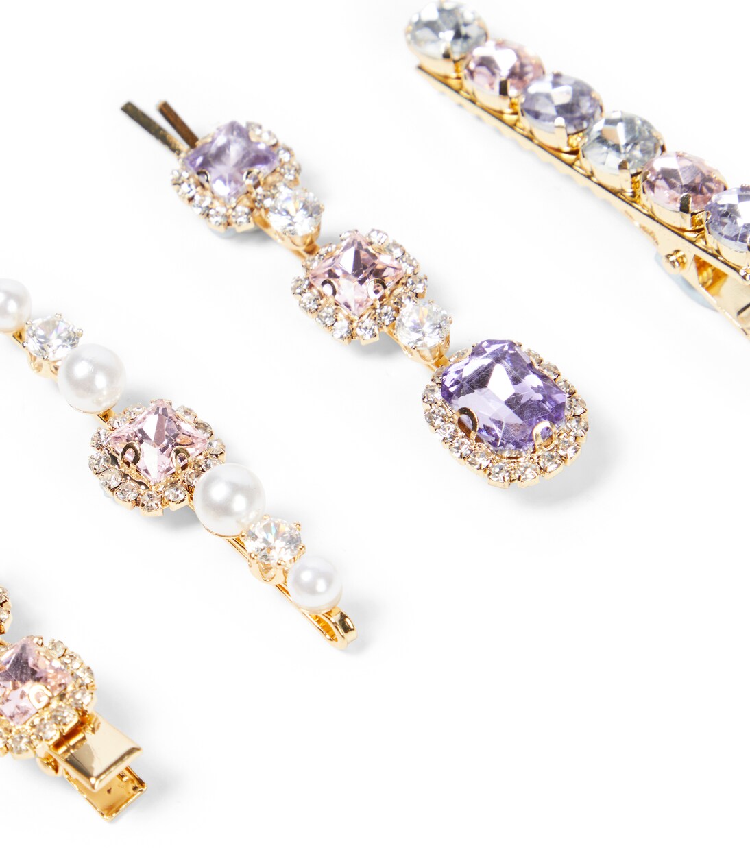 Set of 5 embellished bobby pins | Monnalisa