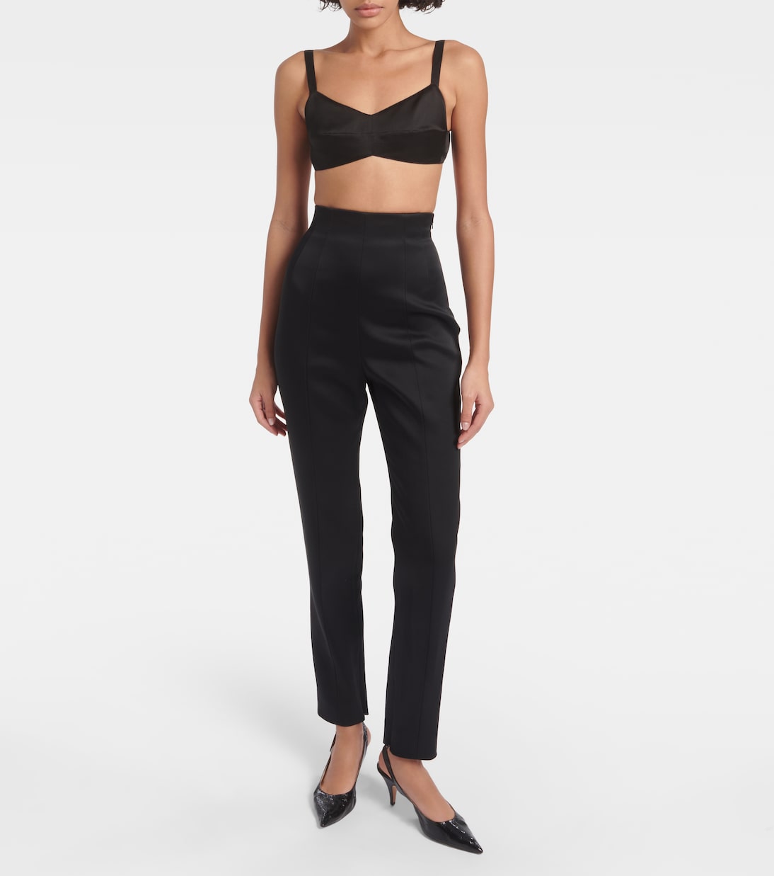 Bralette Knox aus Seide | Khaite