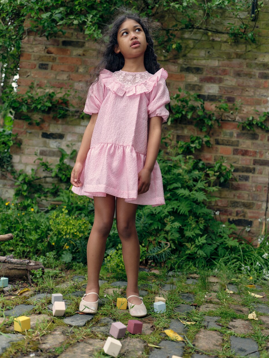 Robe en crêpe  | Self-Portrait Kids