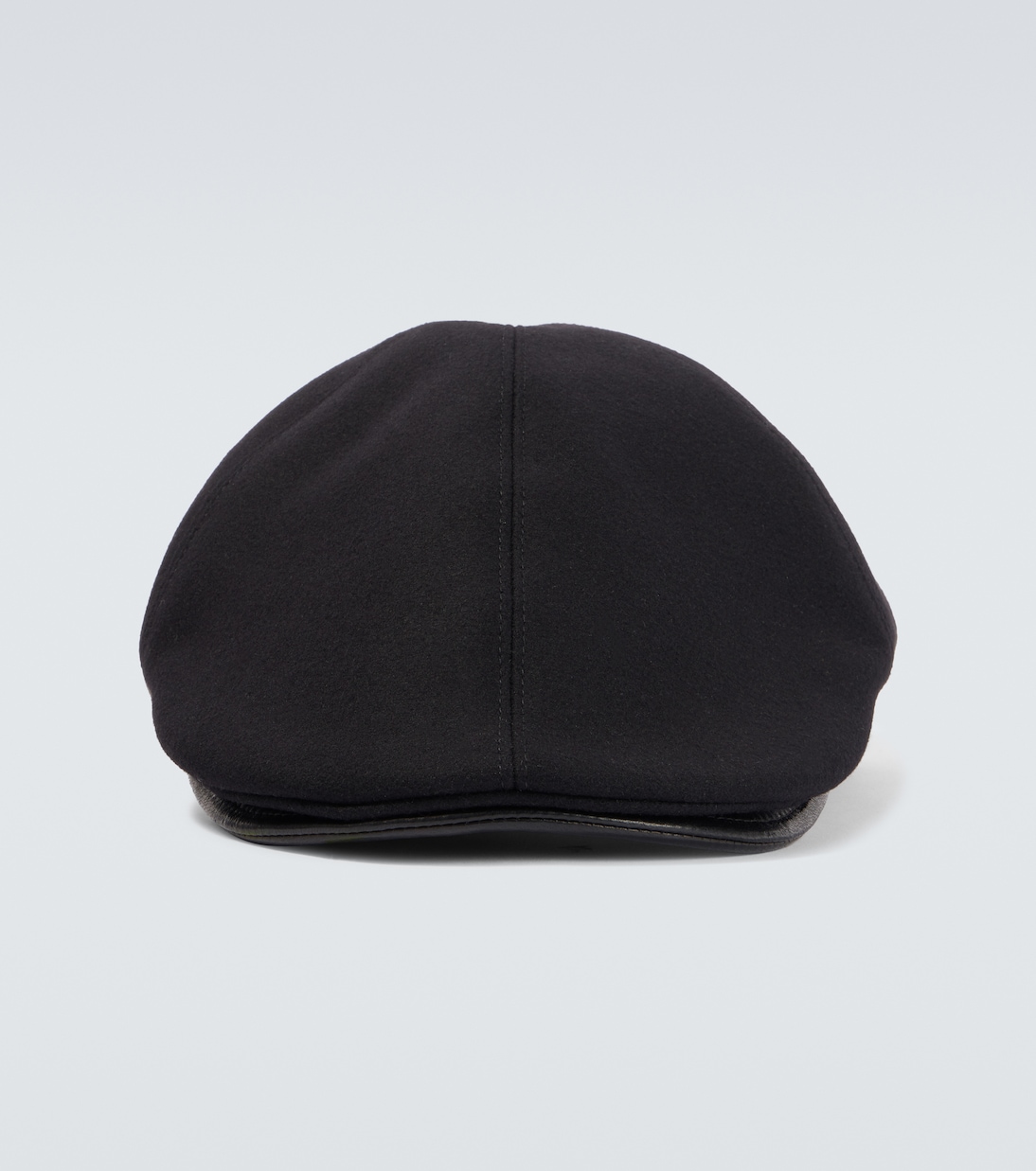 Wool and cashmere-blend flat cap | Giorgio Armani
