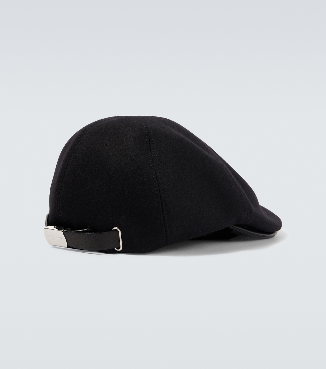 Wool and cashmere-blend flat cap | Giorgio Armani