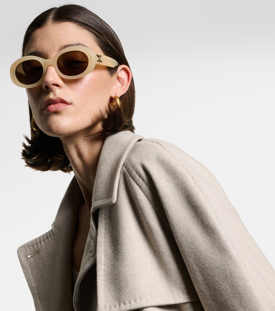 Ovale Sonnenbrille Triomphe 01 | Celine Eyewear