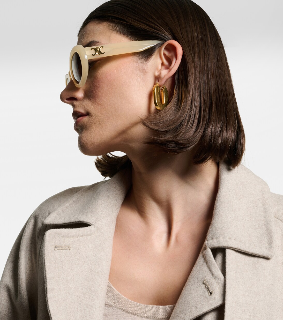 Ovale Sonnenbrille Triomphe 01 | Celine Eyewear