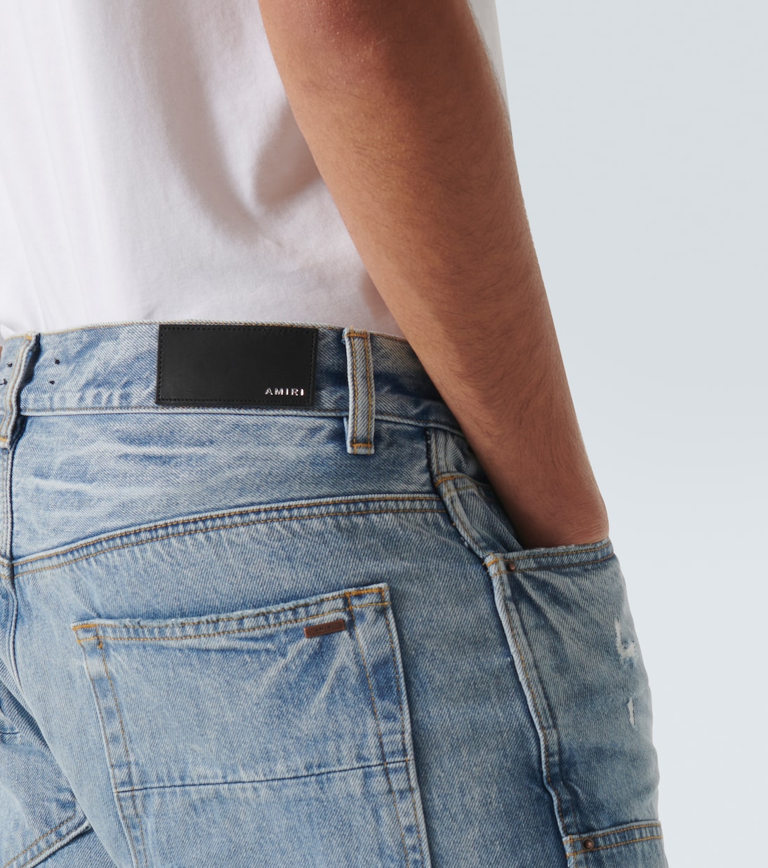 Mid-rise straight jeans | Amiri