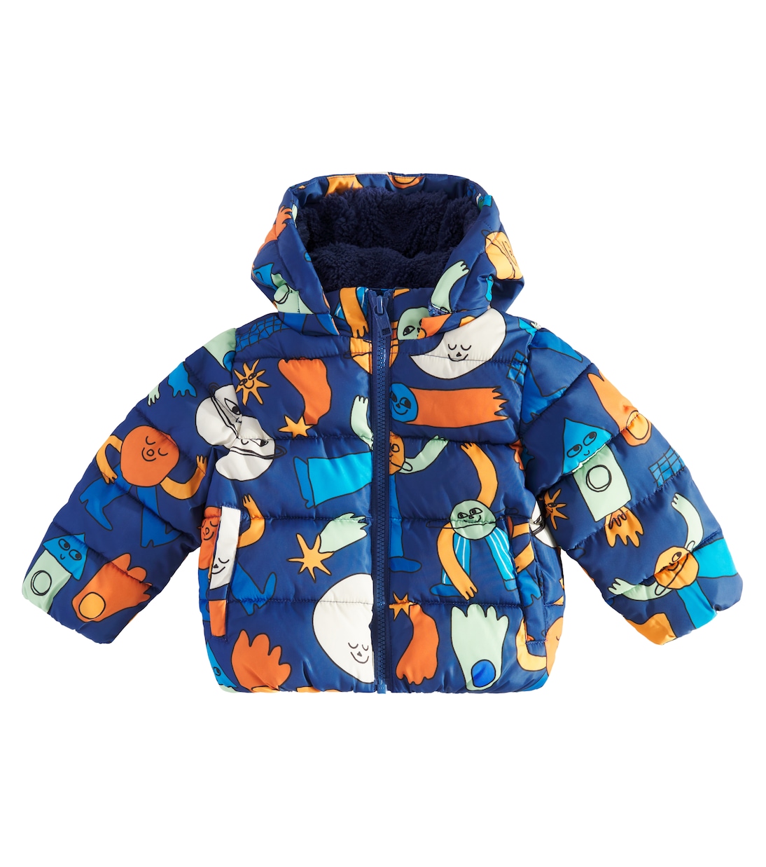 Printed puffer jacket | Stella McCartney Kids