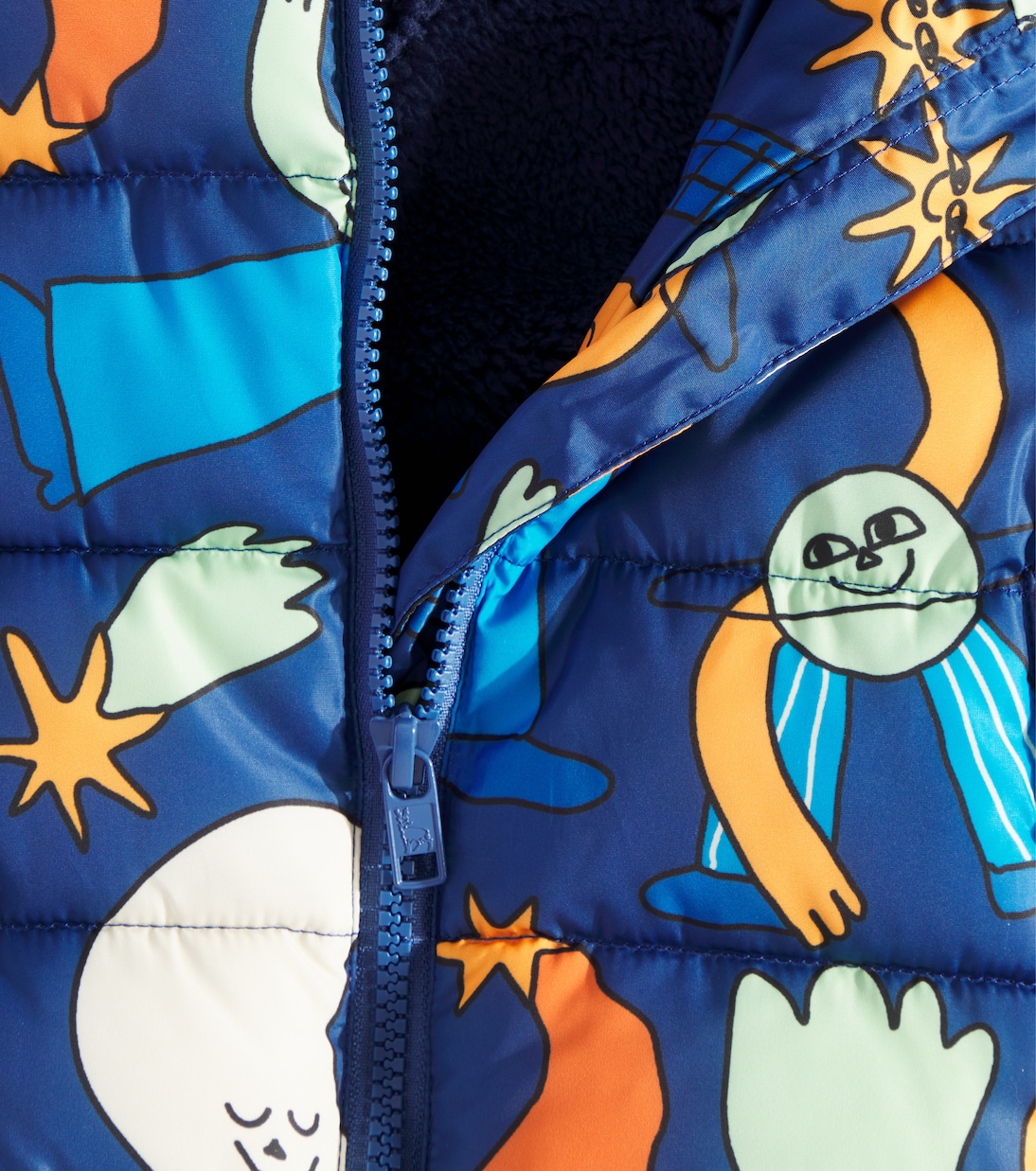 Printed puffer jacket | Stella McCartney Kids