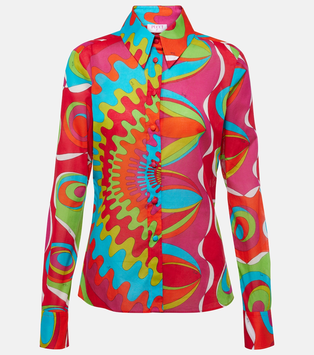 Bersaglio cotton shirt | Pucci