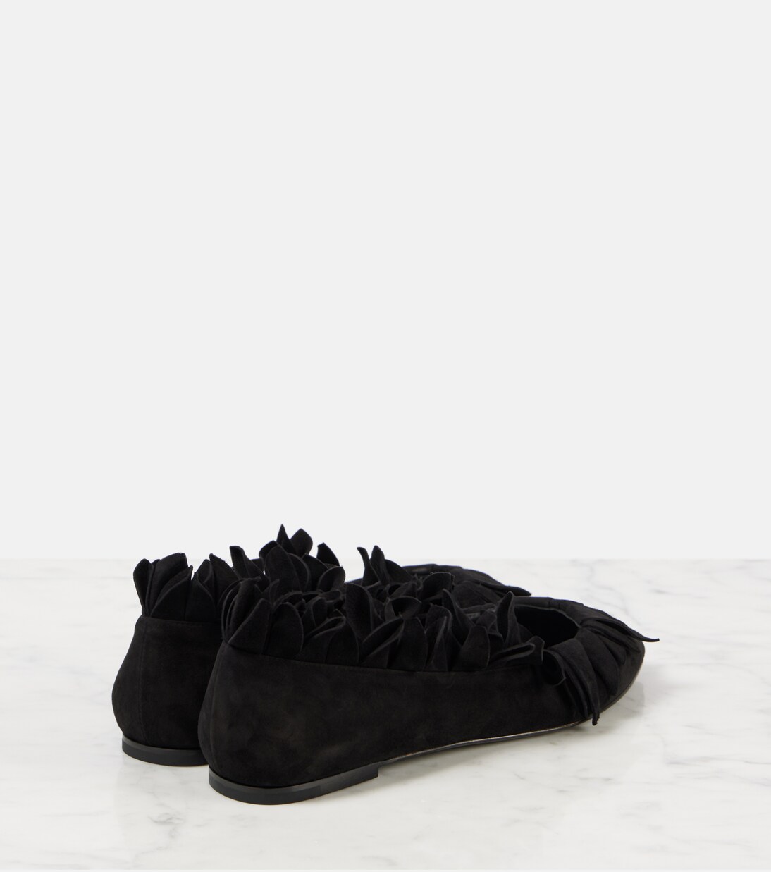 Bailarinas Petal de ante | Alaïa