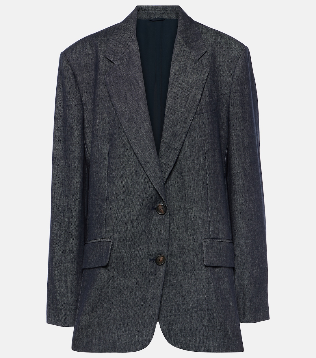 Blazer aus Denim | Brunello Cucinelli
