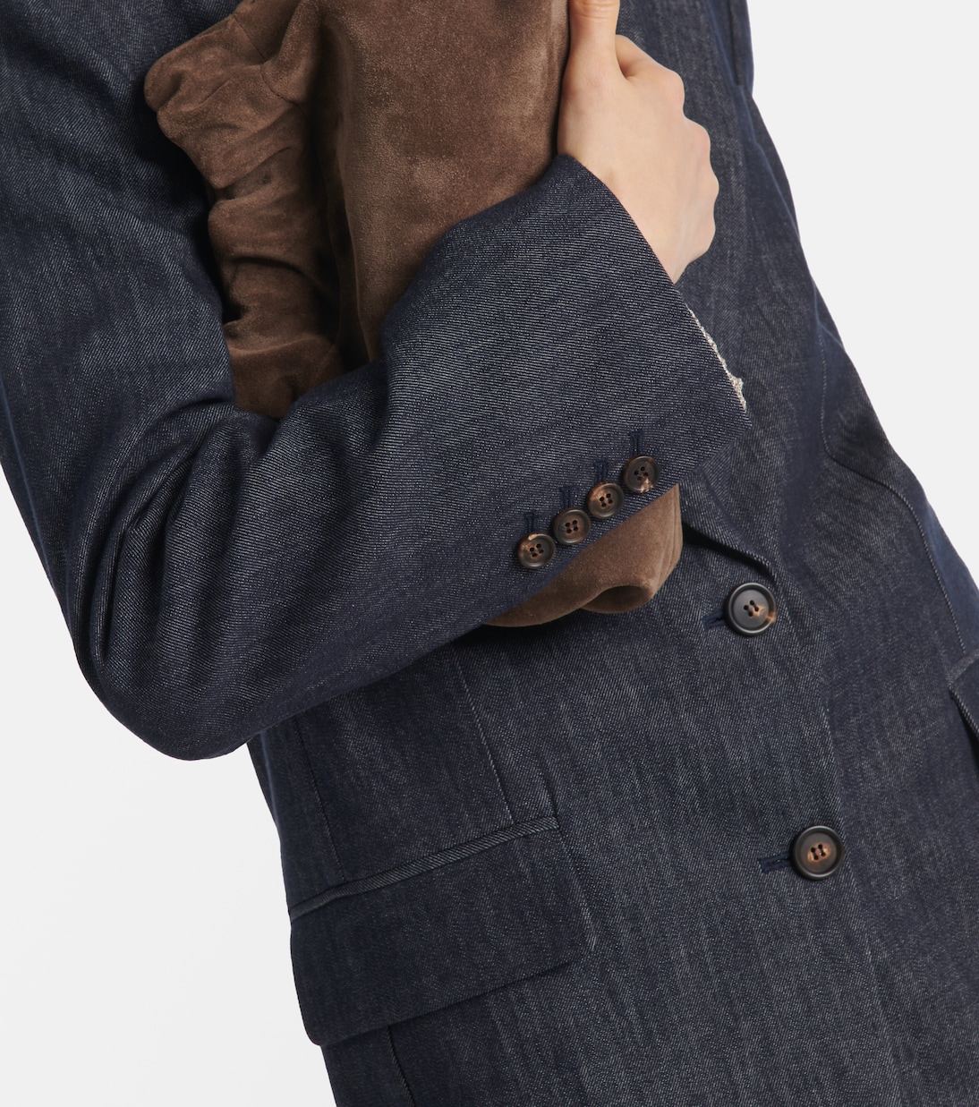 Blazer aus Denim | Brunello Cucinelli