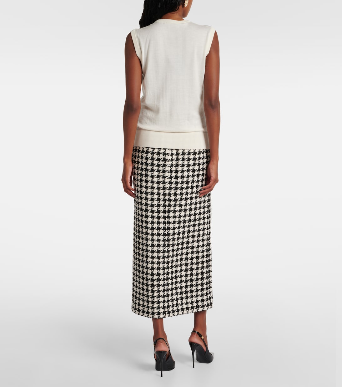 Top DG aus Kaschmir und Seide | Dolce&Gabbana