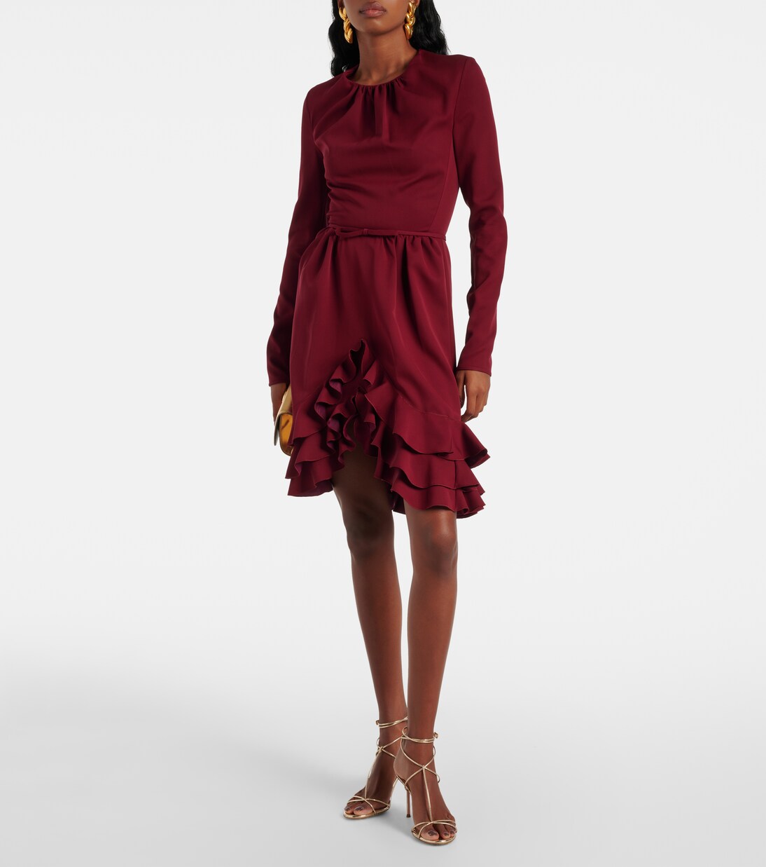 Minikleid aus Seiden-Crêpe | Giambattista Valli