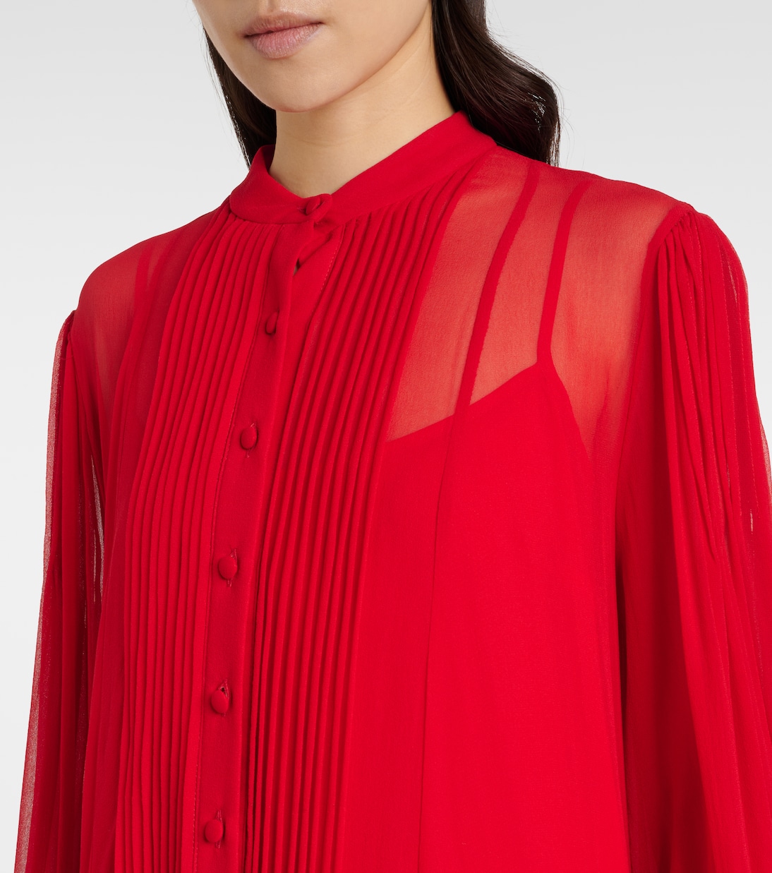 Maxikleid Clarinda aus Seiden-Georgette | Costarellos