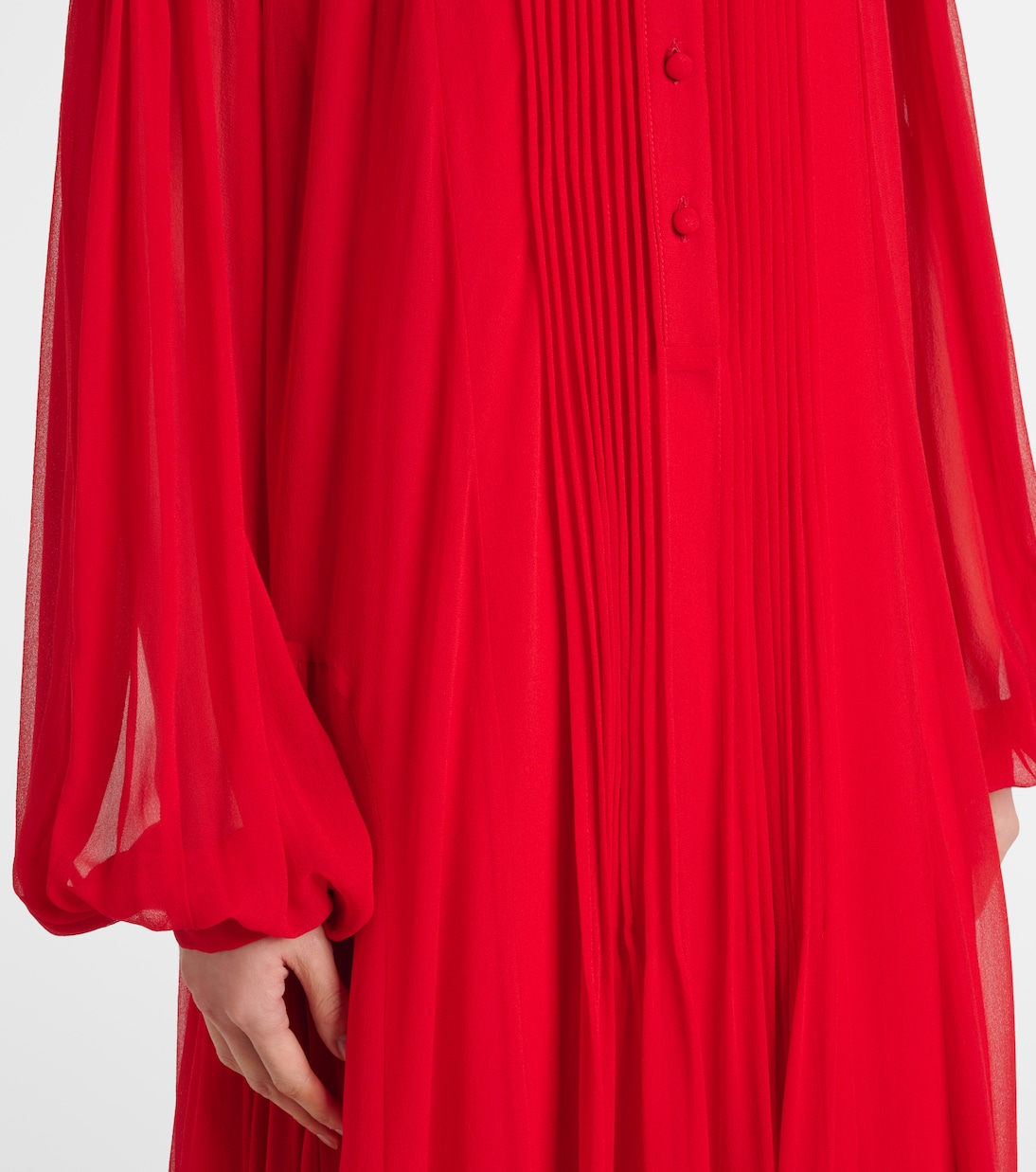 Maxikleid Clarinda aus Seiden-Georgette | Costarellos