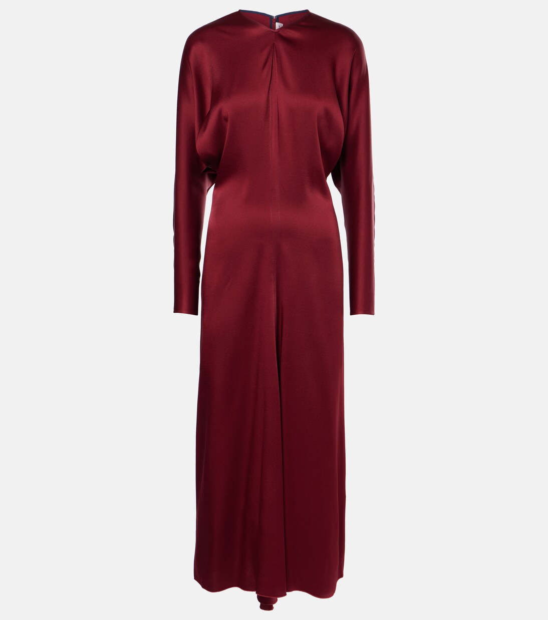 Robe midi en crêpe de satin | Victoria Beckham