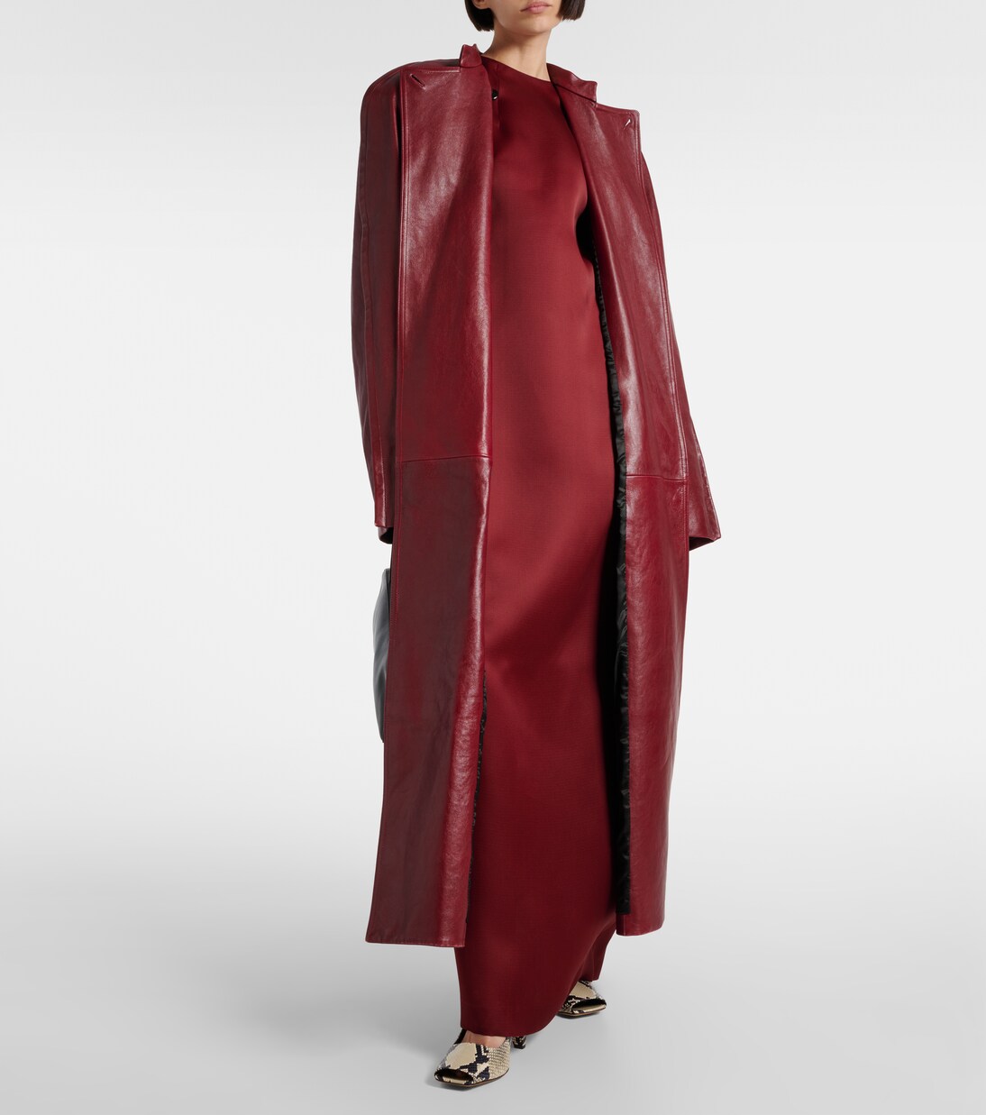 Robe longue Lohan en soie | Khaite