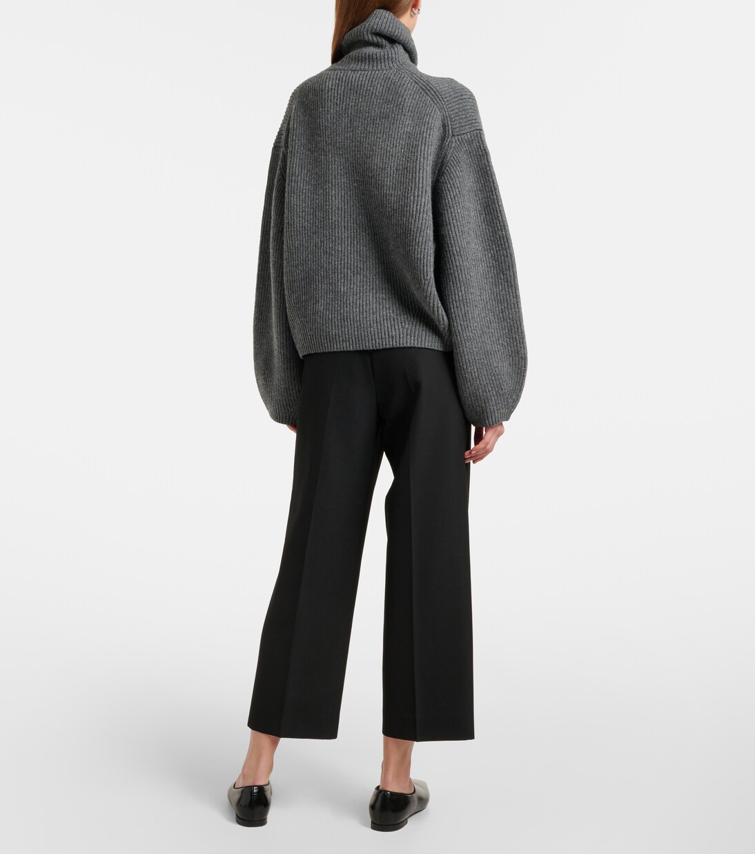 Pull à col roulé en laine mélangée | Toteme