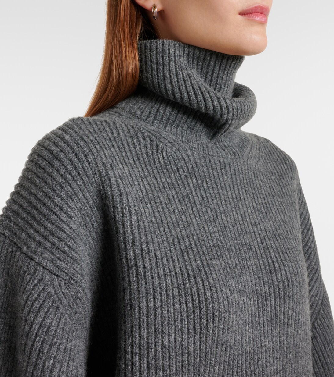Pull à col roulé en laine mélangée | Toteme