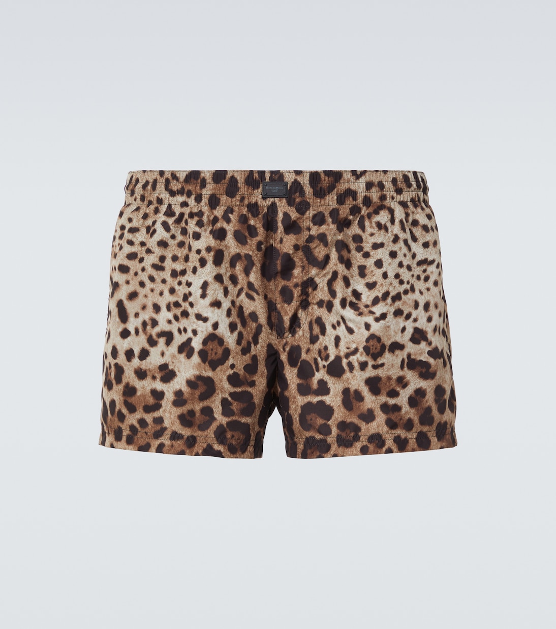 Leopard-print swim trunks | Dolce&Gabbana