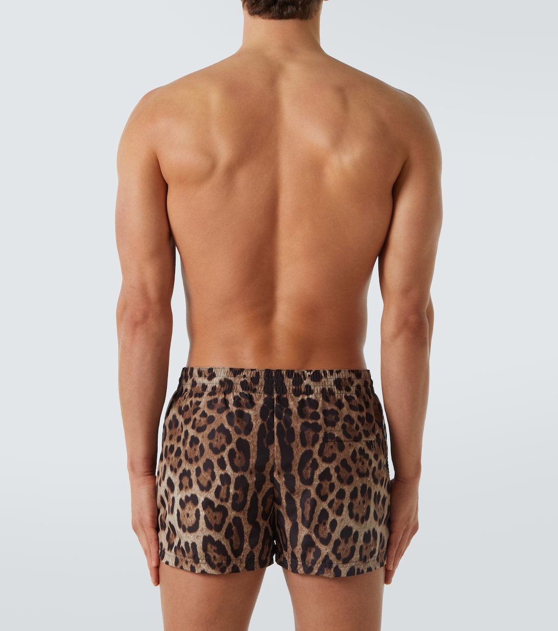 Leopard-print swim trunks | Dolce&Gabbana