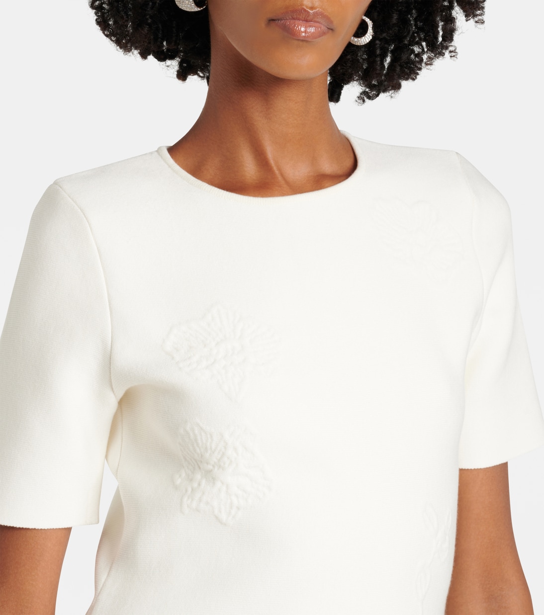 Bridal Midikleid aus Jacquard | Oscar de la Renta