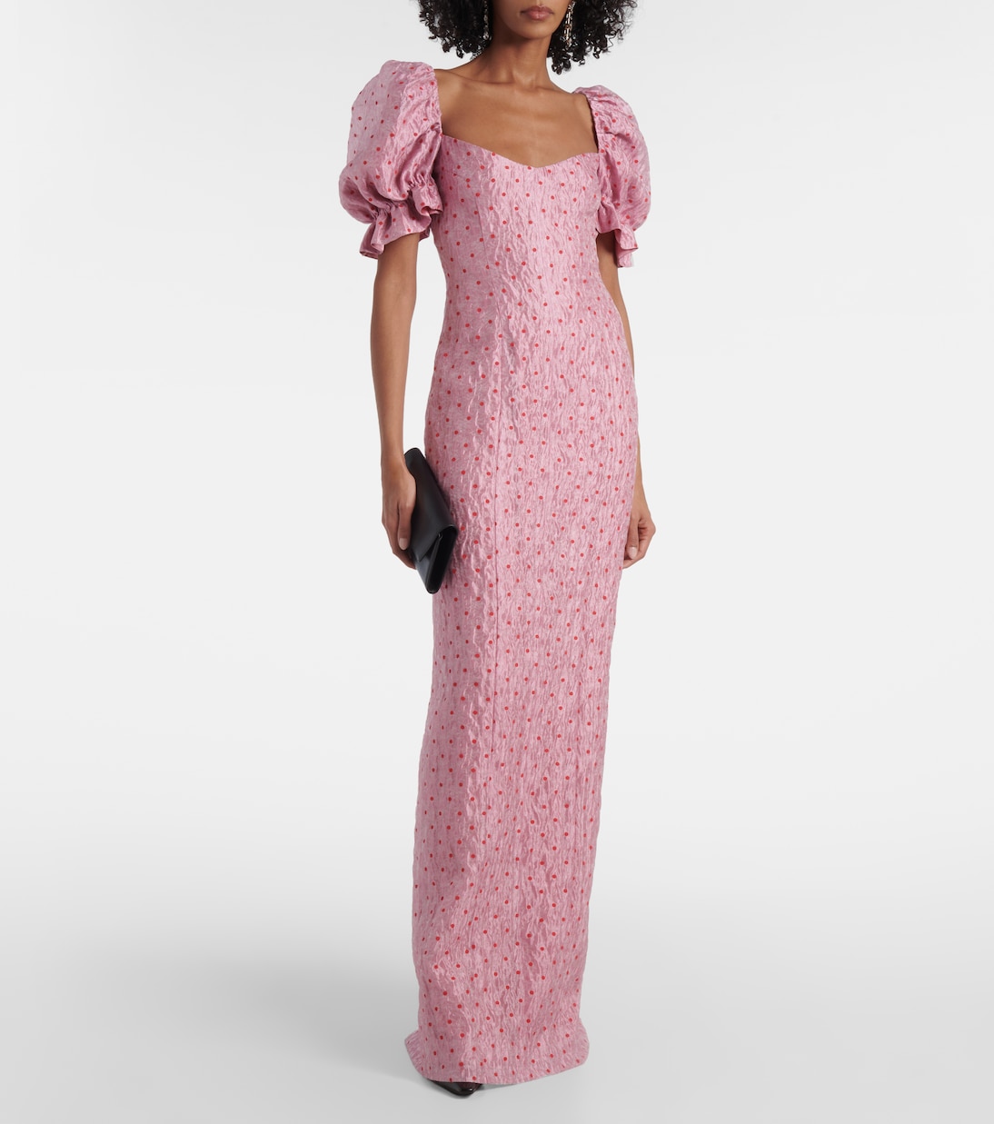 Raffaella balloon-sleeve maxi dress | Markarian