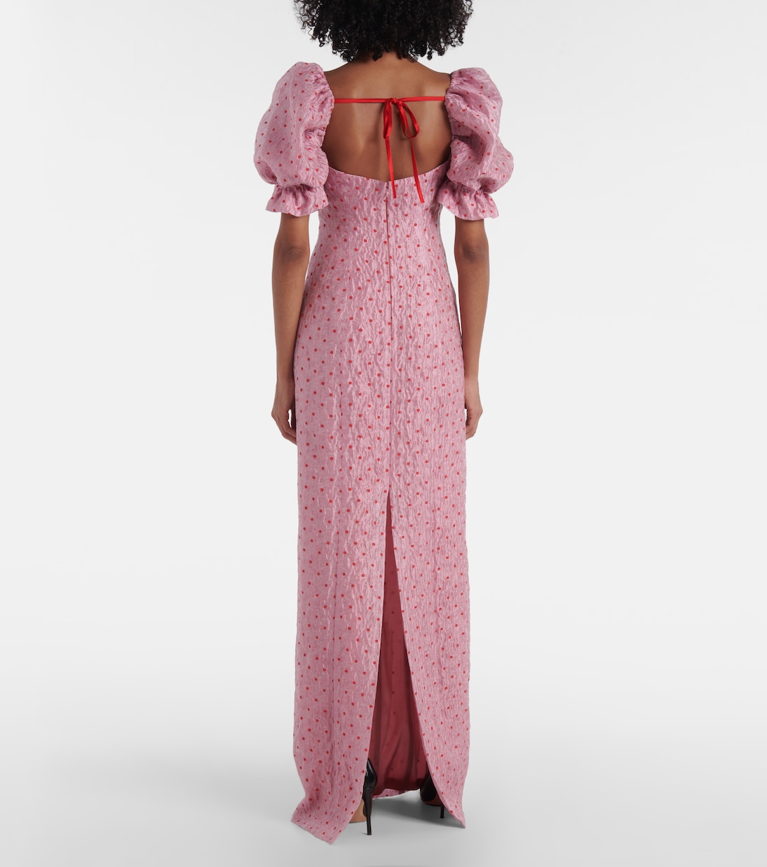 Raffaella balloon-sleeve maxi dress | Markarian