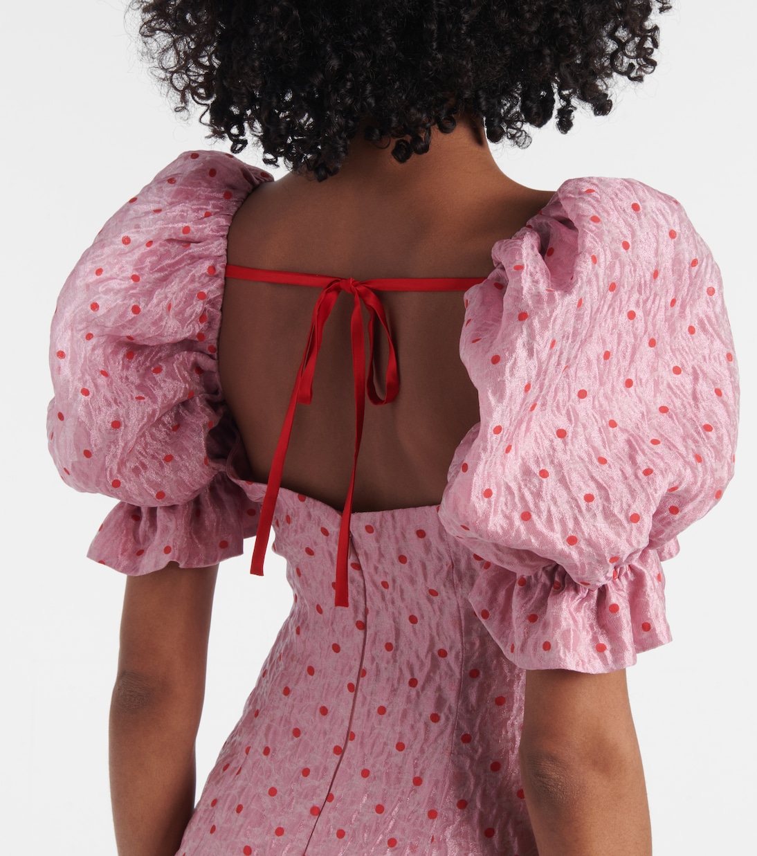 Raffaella balloon-sleeve maxi dress | Markarian