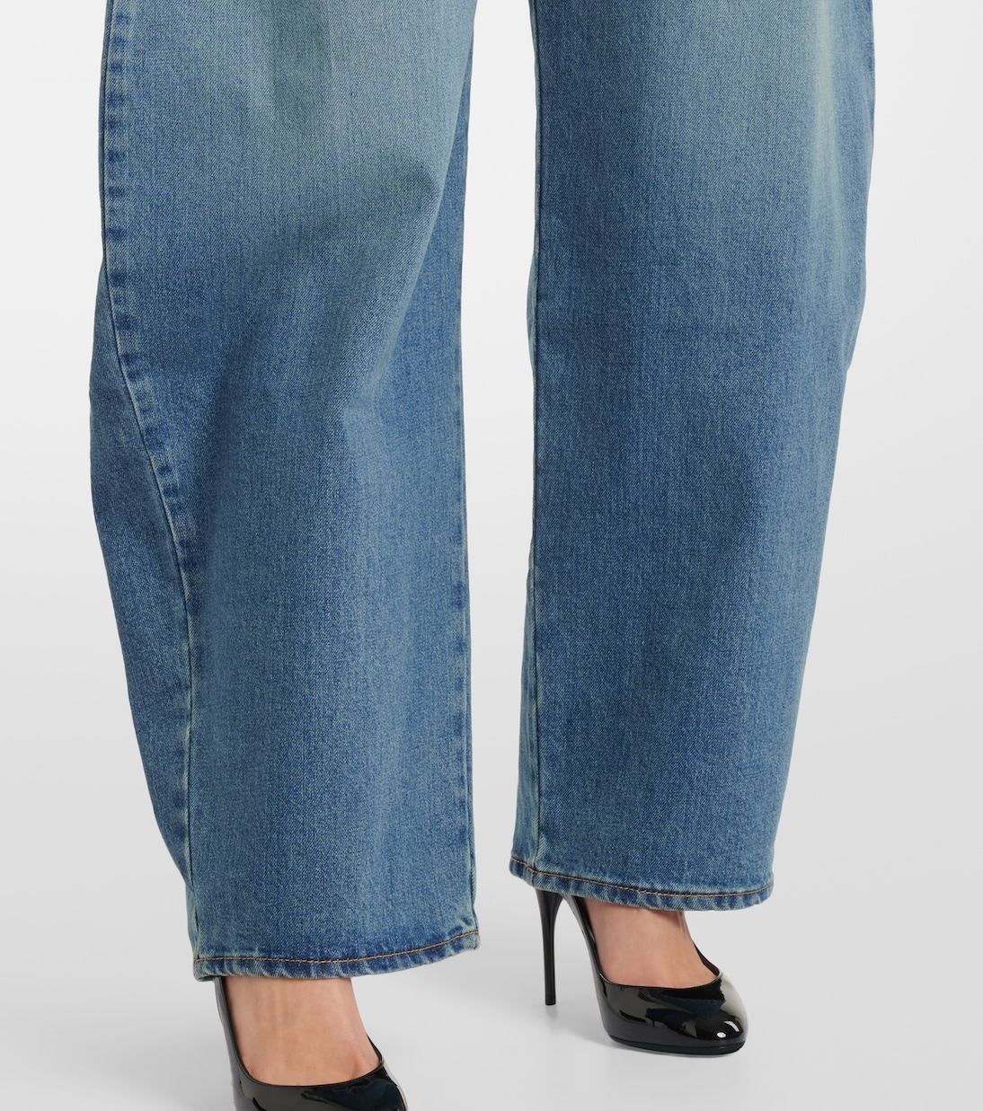 Jeans barrel a vita alta | Alaïa