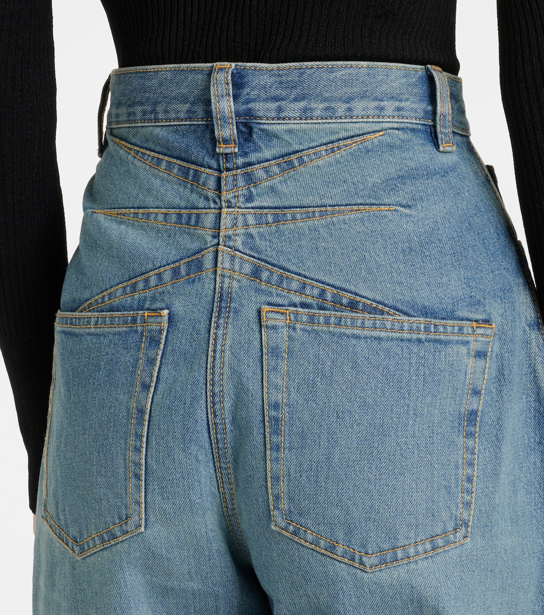 Jeans barrel a vita alta | Alaïa