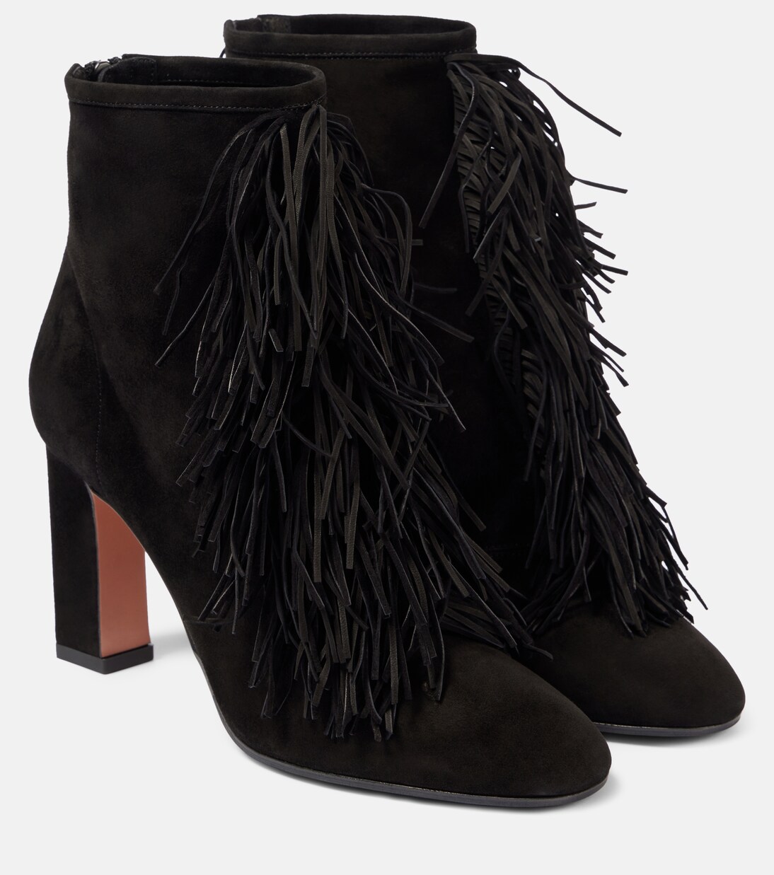 Gytane 85 suede ankle boots | Aquazzura