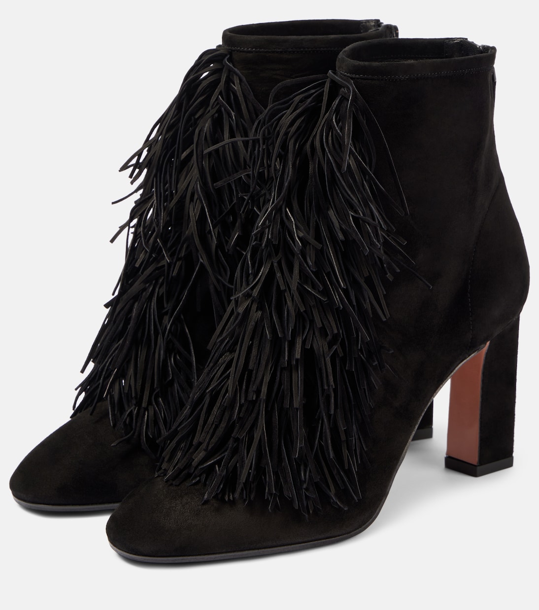 Gytane 85 suede ankle boots | Aquazzura