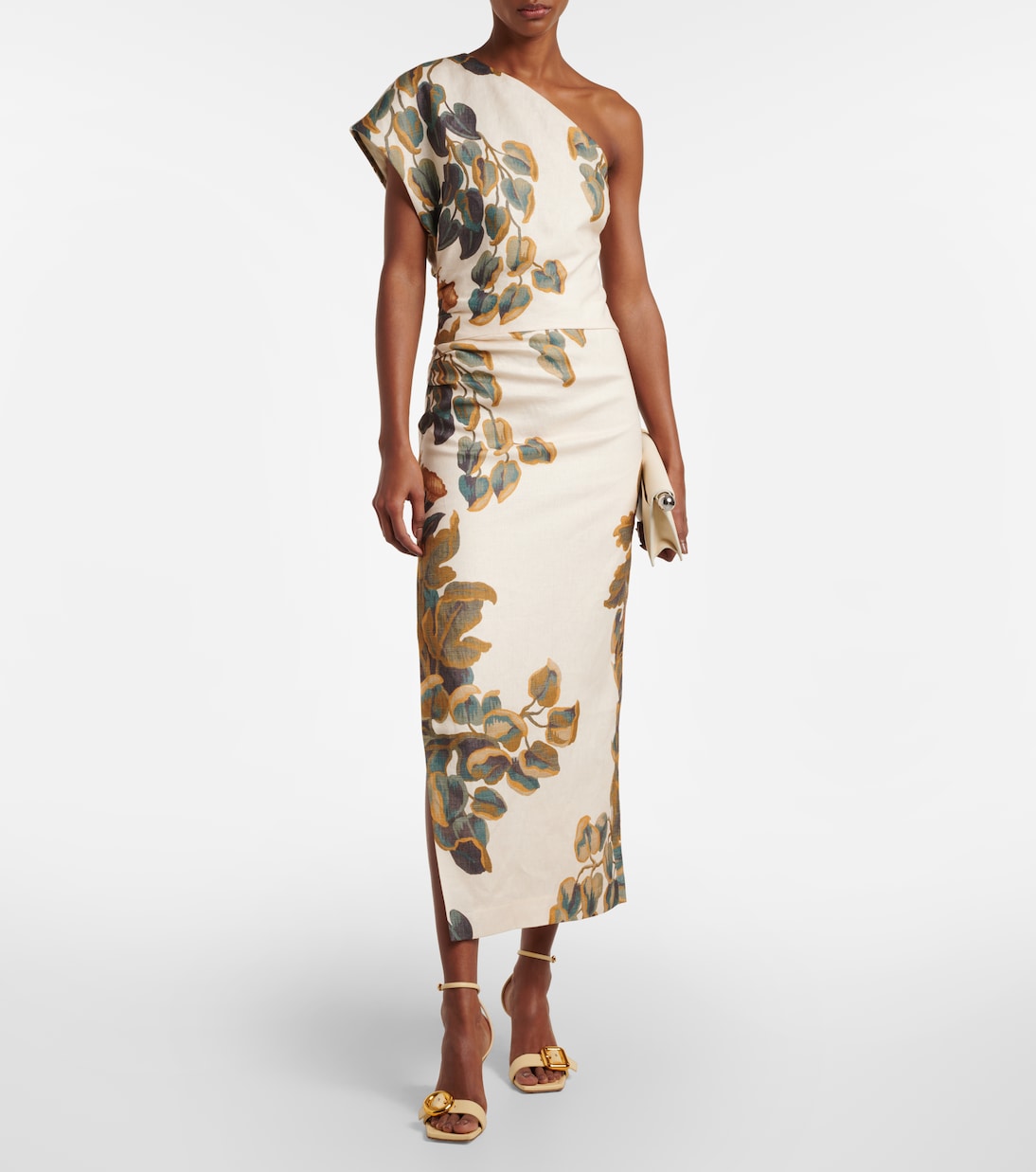 Cropped-Top Belletto aus Leinen | SIR